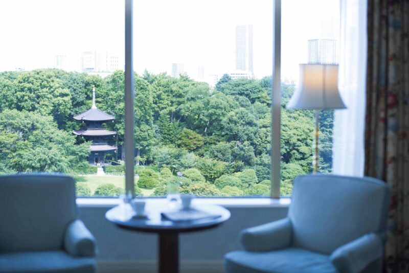 都心に広がる、四季の庭園