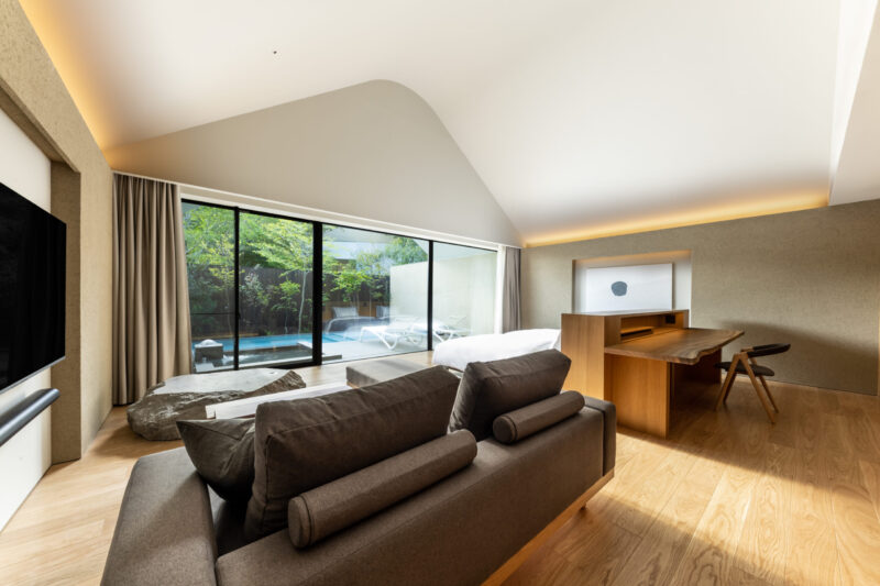 GARDEN SIDE VILLA<br />
ZEN MEDITATION ROOM