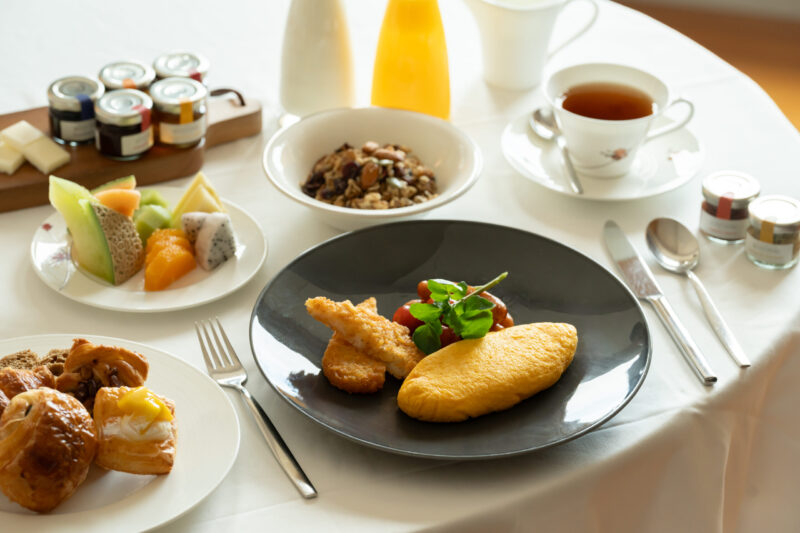 朝食ブッフェ