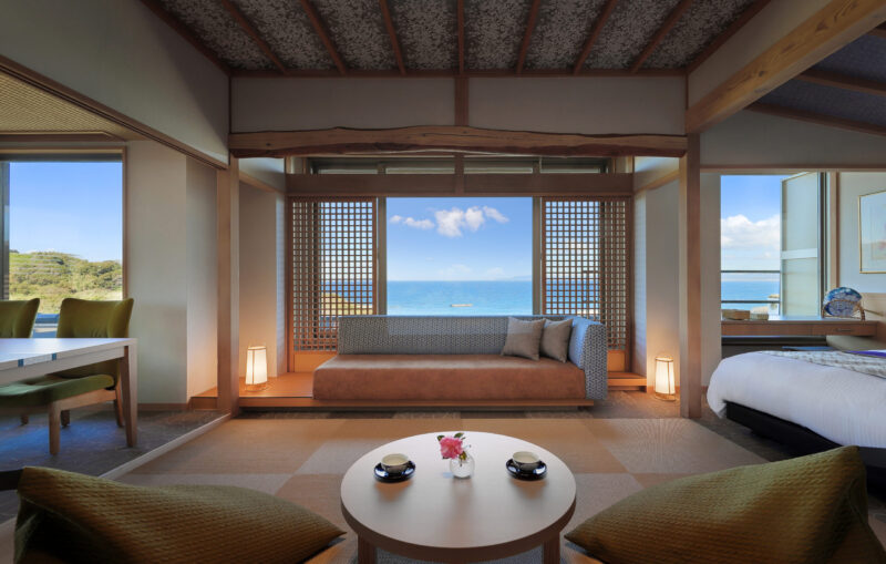 空と海を独り占めする、特等席