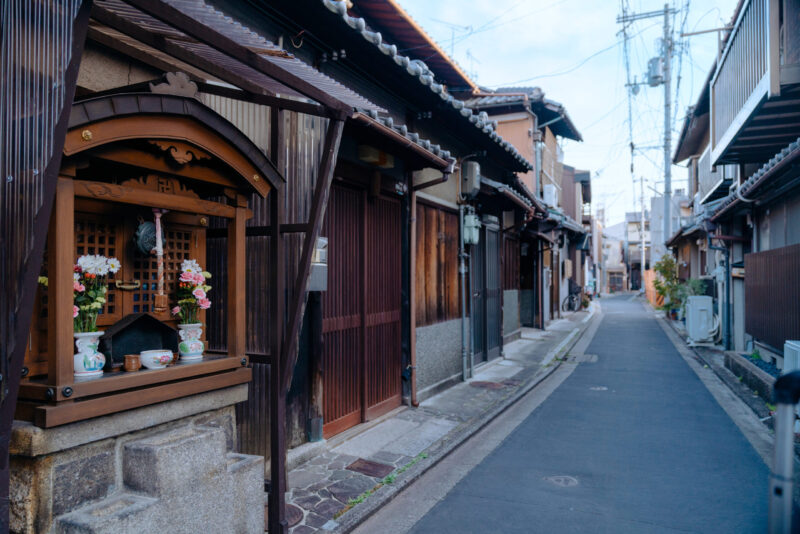 京都らしい小道