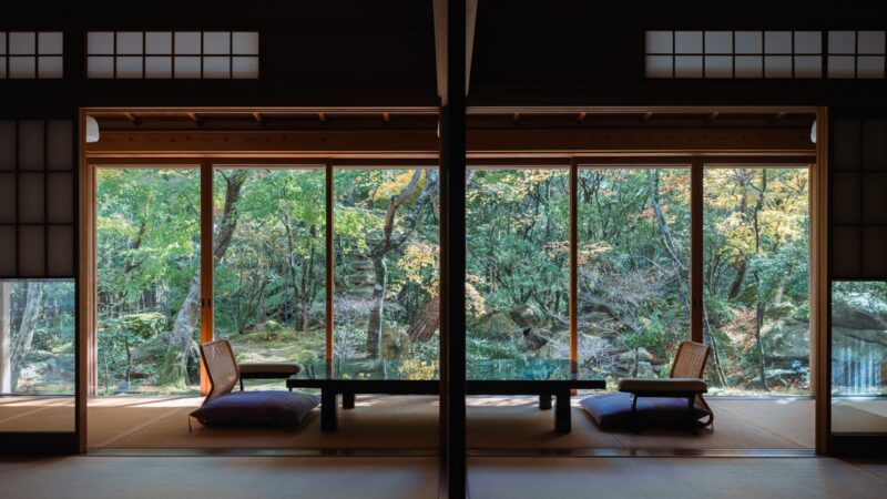 心洗われる静寂の庵