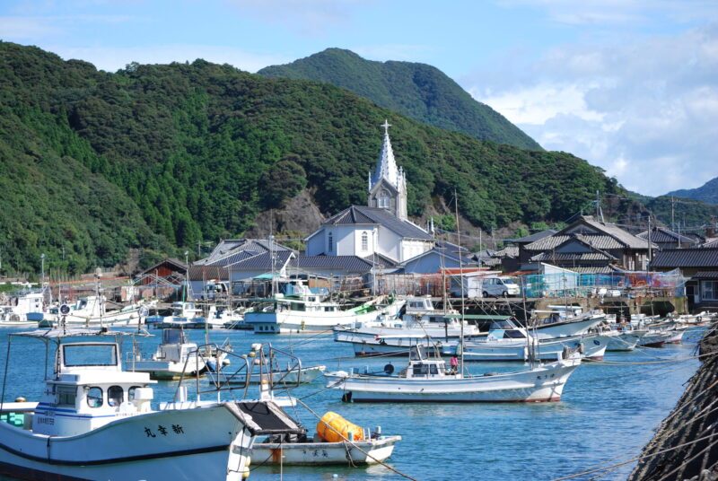 世界文化遺産　崎津集落